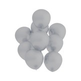 Malý stříbrný dekorační balónek