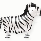 Zebra chodící balónek 76 cm